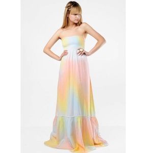 Seneca Rising || Posey Strapless Maxi Dress